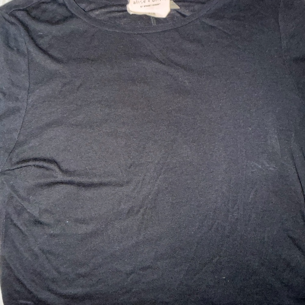 Alice and Olivia crop tee